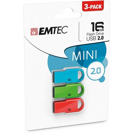 Betterbattery Flash Drive - 16GB USB2.0 D252 Mini BE278288